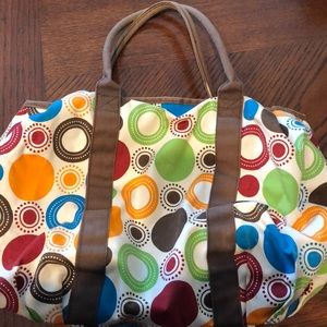 Polka dot, thirty one bag